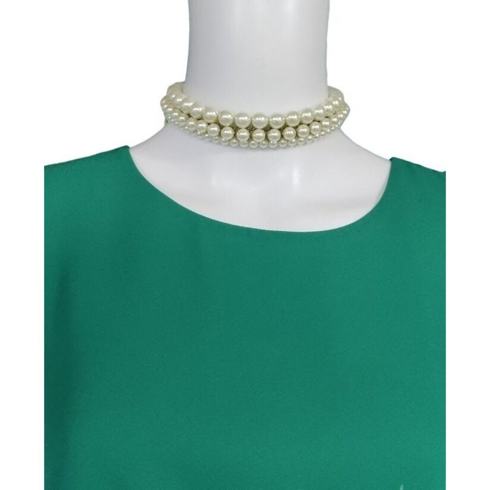 Rada' Italian made Exquisite Choker Adjustable Pearl 3 String - Picture 3 of 14